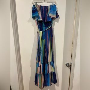 Umgee wide leg, sleeveless jumpsuit, women’s size M